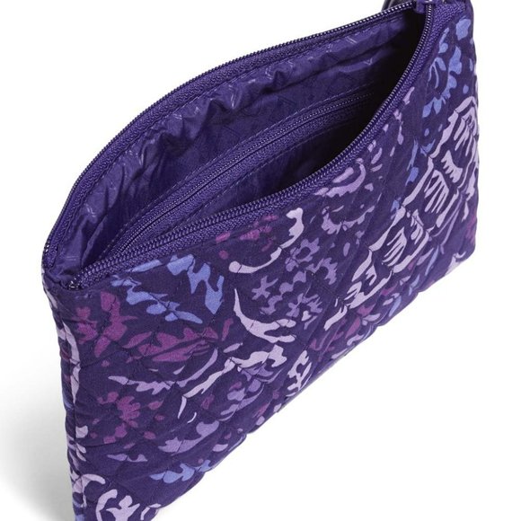 VERA BRADLEY QUILTED BACKPACK, TOTE, WRISTLET, ZIP AROUND WALLET & HAIR SCRUNCHI - Picture 7 of 9